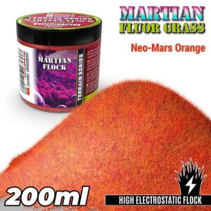 Green Stuff World    Martian Fluor Grass - Neo-Mars Orange - 200ml - 8435646521213ES - 8435646521213