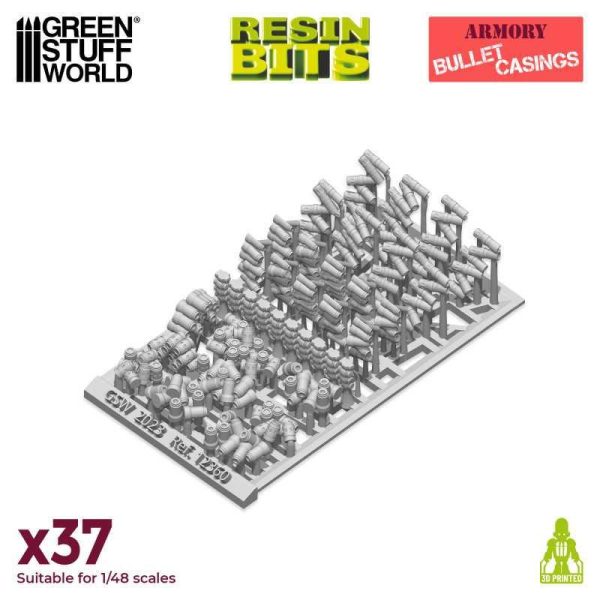 Green Stuff World    3D printed set - Bullet Casings - 8435646518602ES - 8435646518602