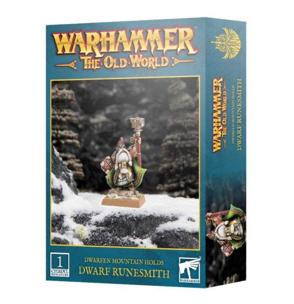 Games Workshop Warhammer: The Old World   Dwarfen Mountain Holds: Dwarf Runesmith - 99122705001 - 5011921206773