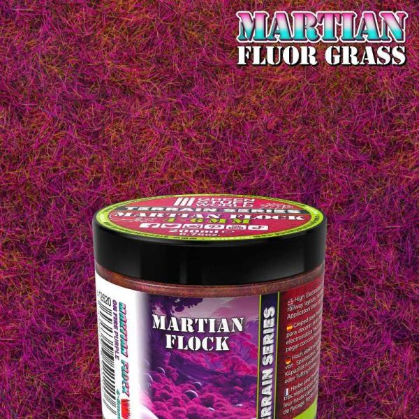 Green Stuff World    Martian Fluor Grass - On Fire Purple - 200ml - 8435646521206ES - 8435646521206