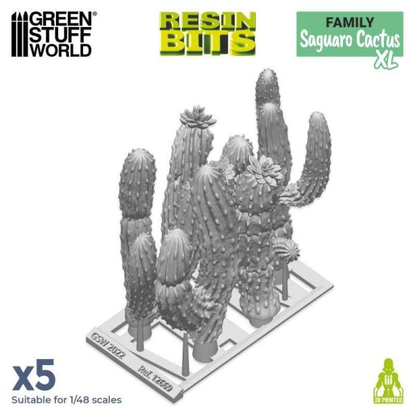 Green Stuff World    3D printed set - Saguaro Cactus XL - 8435646521695ES - 8435646521695