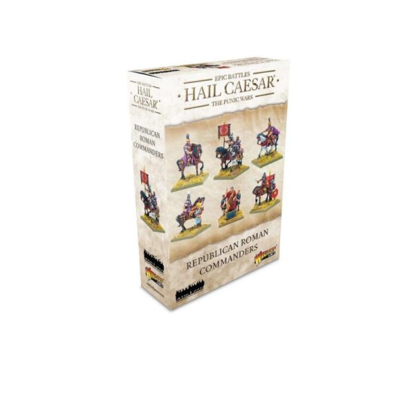 Warlord Games Hail Caesar   Hail Caesar Epic Battles (Punic Wars): Republican Roman Commanders - 112411401 -