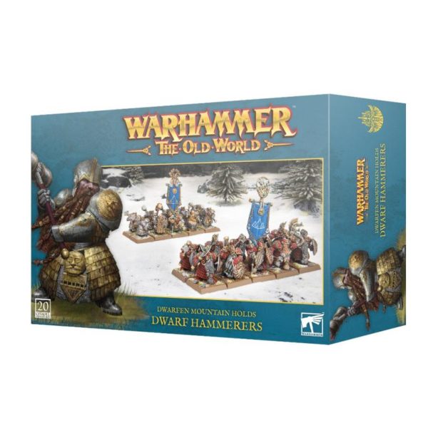 Games Workshop Warhammer: The Old World   Dwarfen Mountain Holds: Dwarf Hammerers - 99122705005 - 5011921206810