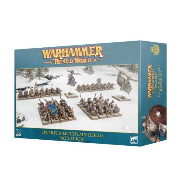 Games Workshop Warhammer: The Old World   Battalion: Dwarfen Mountain Holds - 99122705010 - 5011921219988