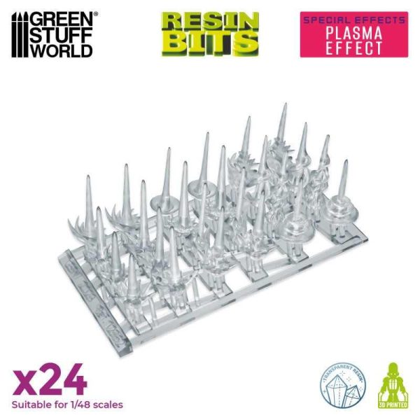 Green Stuff World    3D printed set - Plasma Effect - 8435646518626ES - 8435646518626