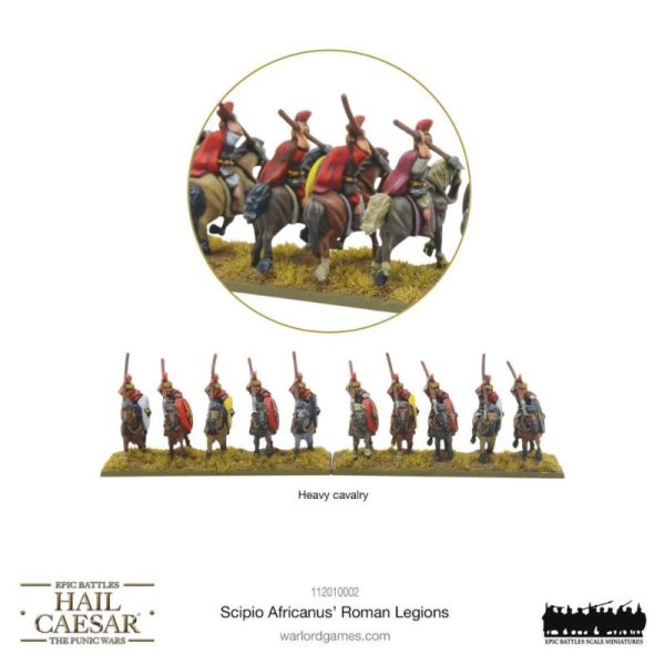 Warlord Games Hail Caesar   Hail Caesar Epic Battles (Punic Wars): Scipio Africanus' Roman Legions - 112010002 -