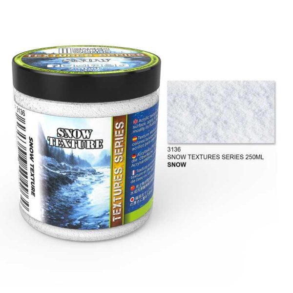 Green Stuff World    Snow Textures - SNOW 250ml - 8435646504964ES - 8435646504964