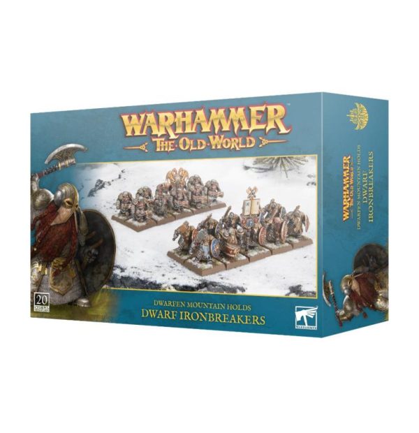 Games Workshop Warhammer: The Old World   Dwarf Mountain Holds: Dwarf Ironbreakers - 99122705004 - 5011921206803