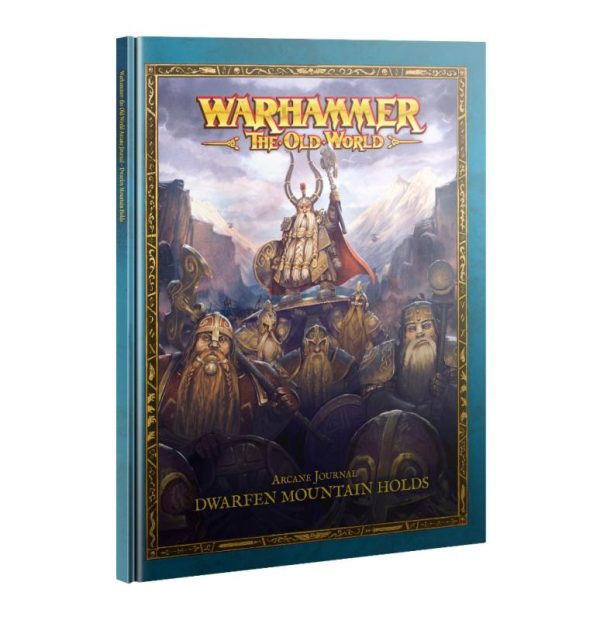 Games Workshop Warhammer: The Old World   Arcane Journal: Dwarfen Mountain Holds - 60042799009 - 9781837790609