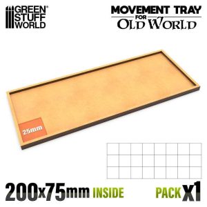 Green Stuff World    MDF Movement Trays - 200x75mm - 8435646522876ES - 8435646522876