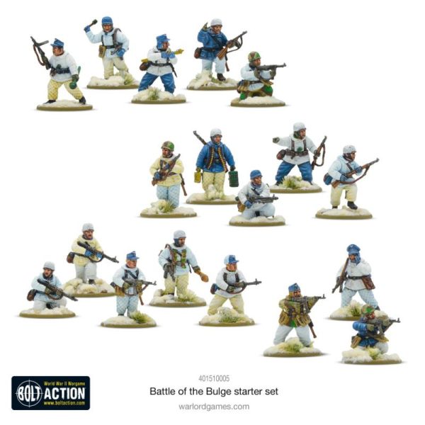 Warlord Games Bolt Action   Bolt Action: Battle of the Bulge Starter Set - 401510005 - 5060917993548