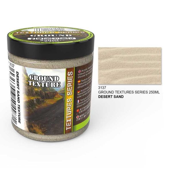 Green Stuff World    Sand Textures - DESERT SAND 250ml - 8435646504971ES - 8435646504971