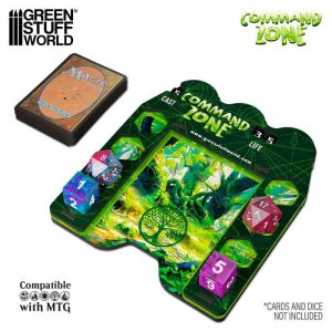 Green Stuff World    Command Zone Tray - Forest - 8435646521527ES - 8435646521527