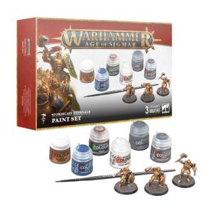 Games Workshop Age of Sigmar   Age of Sigmar Stormcast Eternals Paint Set - 52170218003 - 5011921219322