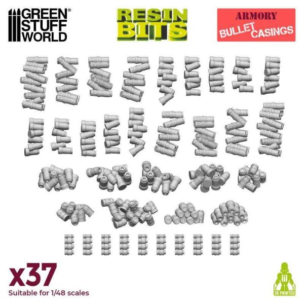 Green Stuff World    3D printed set - Bullet Casings - 8435646518602ES - 8435646518602