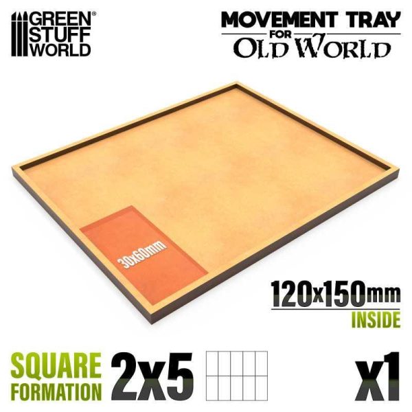 Green Stuff World    MDF Movement Trays Old World 120x150mm - 8435646522630ES - 8435646522630