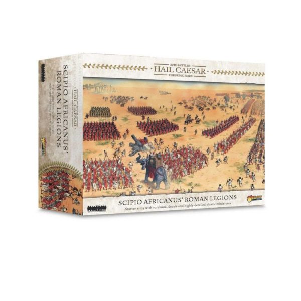 Warlord Games Hail Caesar   Hail Caesar Epic Battles (Punic Wars): Scipio Africanus' Roman Legions - 112010002 -