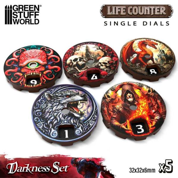 Green Stuff World    Life counters - Darkness Set - 8435646521596ES - 8435646521596