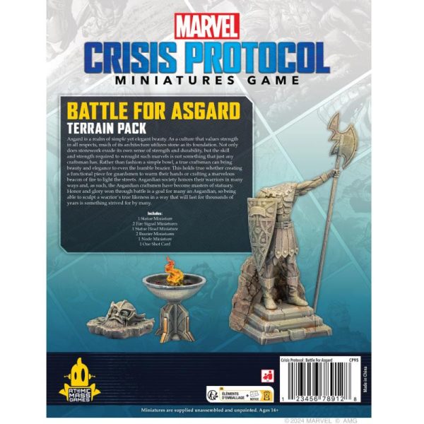 Atomic Mass Marvel Crisis Protocol   Marvel Crisis Protocol: Battle For Asgard Terrain Pack - FFGCP95 -