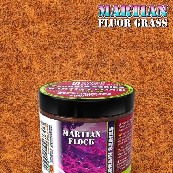 Green Stuff World    Martian Fluor Grass - Neo-Titan Orange - 200ml - 8435646521190ES - 8435646521190