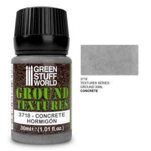 Green Stuff World    Textured Paint - Concrete Texture 30ml - 8435646510781 - 8435646510781