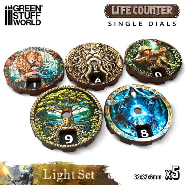 Green Stuff World    Life counters - Light Set - 8435646521602ES - 8435646521602