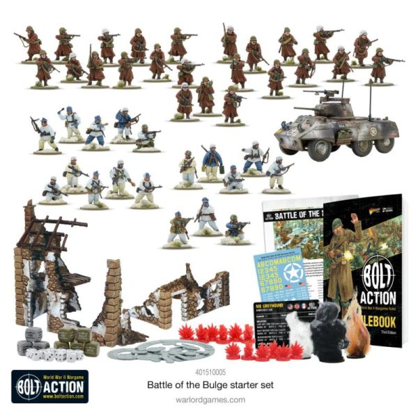 Warlord Games Bolt Action   Bolt Action: Battle of the Bulge Starter Set - 401510005 - 5060917993548