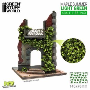 Green Stuff World    Ivy Foliage - Light Green Maple - Large - 8435646520001 -