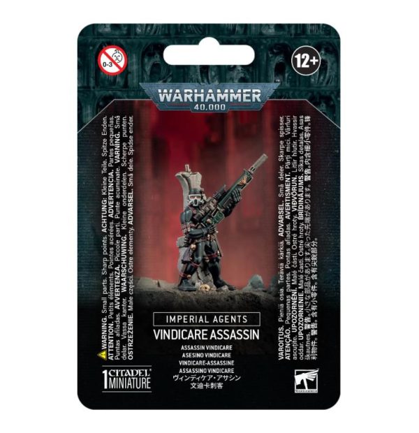 Games Workshop Warhammer 40,000   Imperial Agents: Vindicare Assassin - 99070108017 - 5011921230310