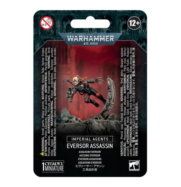 Games Workshop Warhammer 40,000   Imperial Agents: Eversor Assassin - 99070108015 - 5011921230297