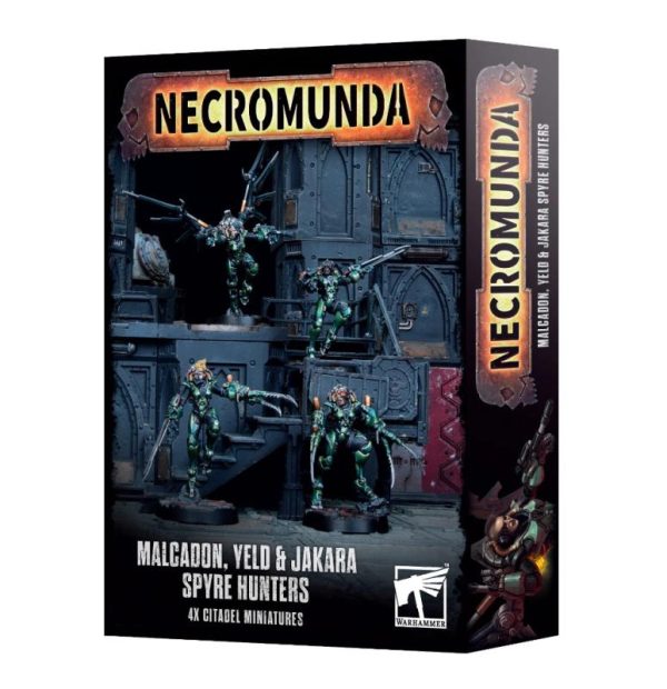 Games Workshop Necromunda   Necromunda: Malcadon Yeld & Jakara Spyre Hunter - 99120599072 - 5011921218684