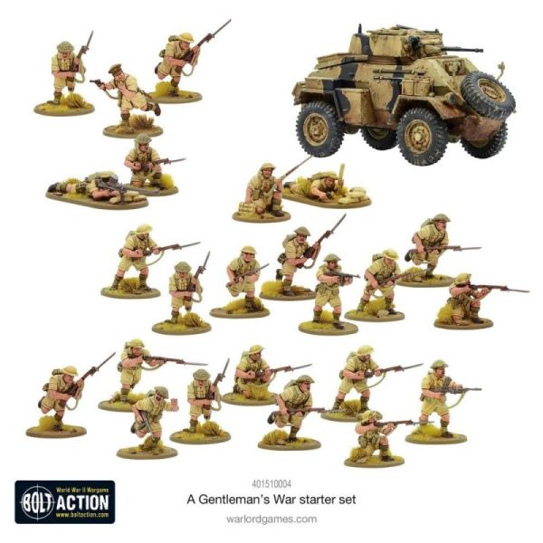 Warlord Games Bolt Action   A Gentleman's War - Bolt Action Starter Set - WGB-401510004 -