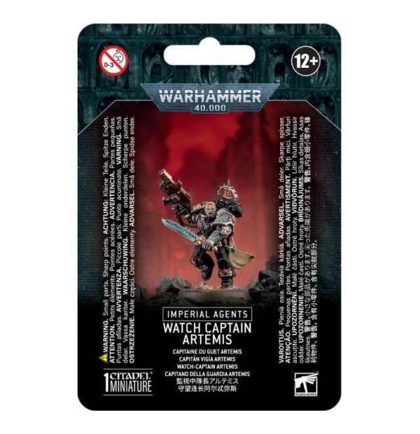 Games Workshop Warhammer 40,000   Imperial Agents: Deathwatch Captain Artermis - 99070108022 - 5011921236367