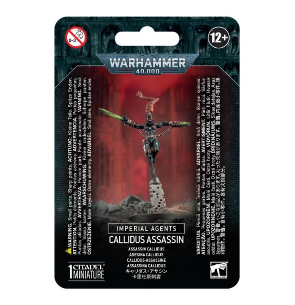 Games Workshop Warhammer 40,000   Imperial Agents: Callidus Assassin - 99070108018 - 5011921230327