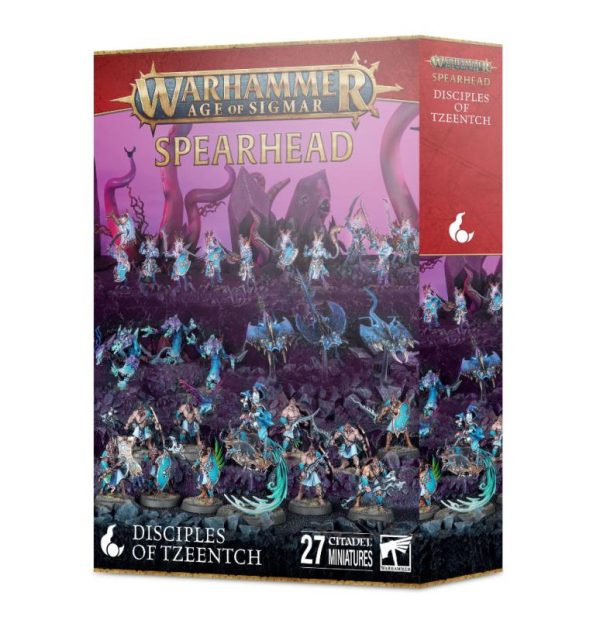 Games Workshop Age of Sigmar   Spearhead: Disciples of Tzeentch - 99120201193 - 5011921228584