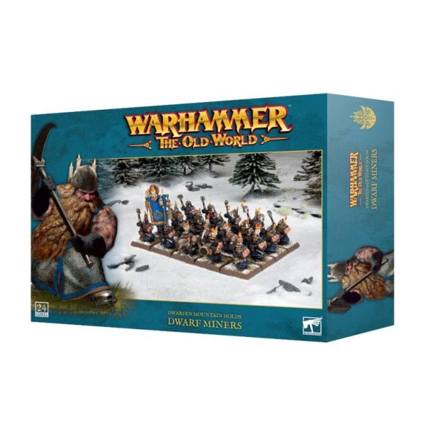 Games Workshop Warhammer: The Old World   Dwarfen Mountain Holds: Dwarf Miners - 99122705006 - 5011921206827