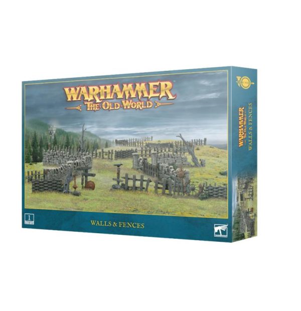 Games Workshop Warhammer: The Old World   The Old World: Walls And Fences - 99122799004 - 5011921229116