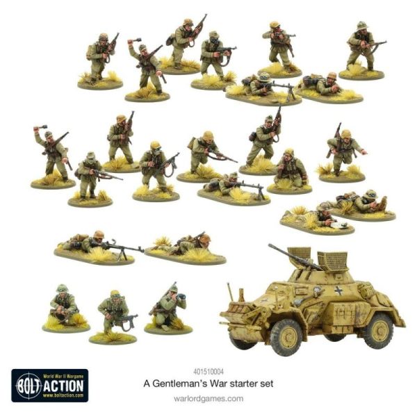 Warlord Games Bolt Action   A Gentleman's War - Bolt Action Starter Set - WGB-401510004 -