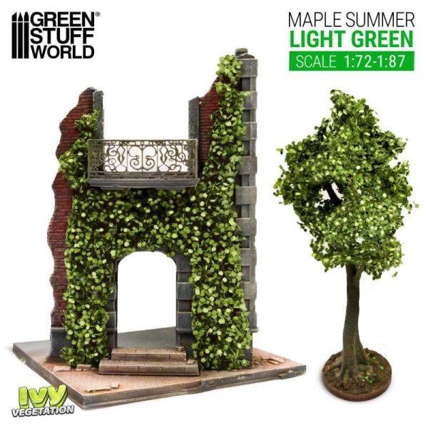 Green Stuff World    Ivy Foliage - Light Green Maple - Small - 8435646520018ES - 8435646520018