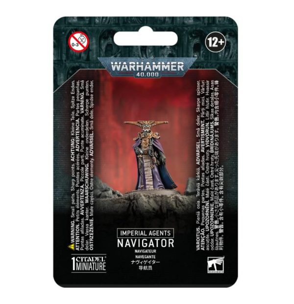 Games Workshop Warhammer 40,000   Imperial Agents: Navigator - 99070108014 - 5011921183630