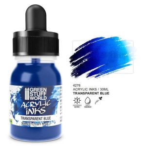 Green Stuff World    Transparent Acrylic Ink - Blue - 8435646516363ES - 8435646516363