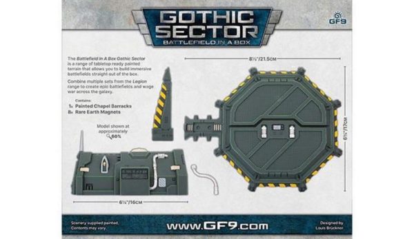 Gale Force Nine    Gothic Sector: Legion Chapel Barracks - BB664 - 9420020262584