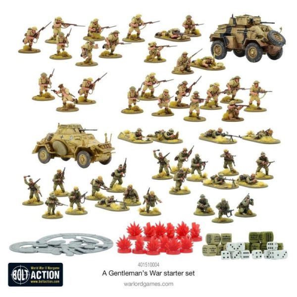 Warlord Games Bolt Action   A Gentleman's War - Bolt Action Starter Set - WGB-401510004 -