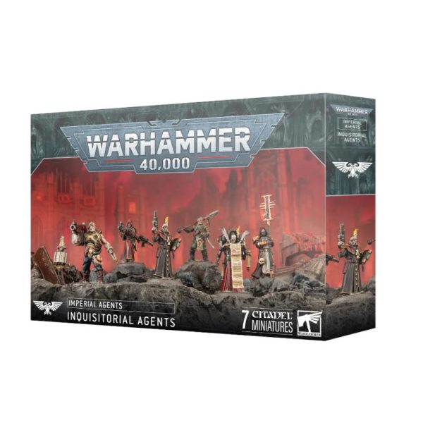 Games Workshop Warhammer 40,000   Imperial Agents: Inquisitorial Agents - 99120108112 - 5011921233014