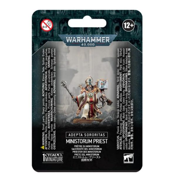 Games Workshop Warhammer 40,000   Adepta Sororitas: Ministorum Priest - 99070108011 - 5011921183609