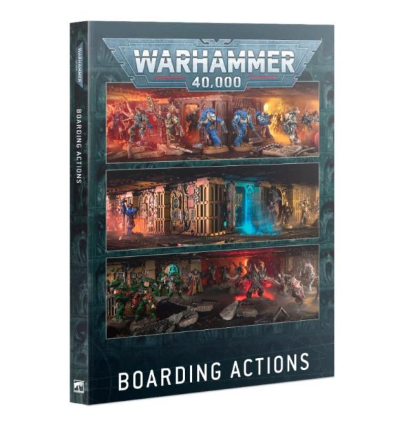 Games Workshop Warhammer 40,000   Warhammer 40,000: Boarding Actions Rulebook - 60040199175 - 9781804574041