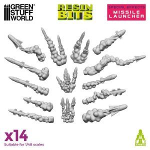 Green Stuff World    3D printed set - Missile Launcher Effect - 8435646518640ES - 8435646518640