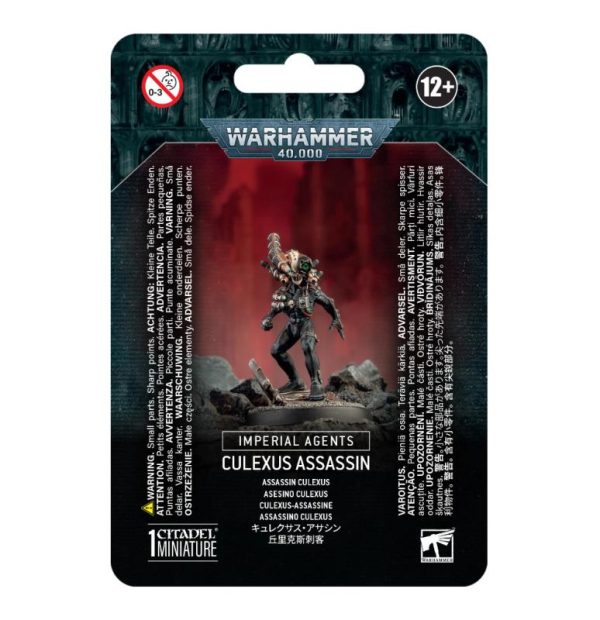 Games Workshop Warhammer 40,000   Imperial Agents: Culexus Assassin - 99070108016 - 5011921230303