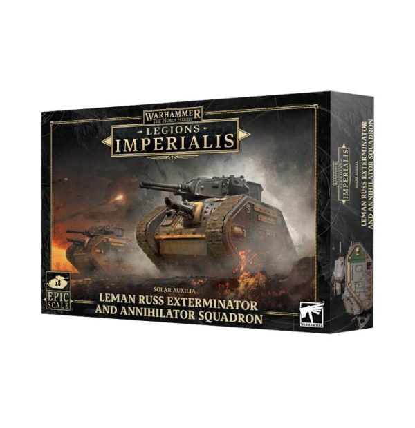 Games Workshop Legions Imperialis   Legions Imperialis: Leman Russ Exterminator Annihilators - 99122605012 - 5011921204212