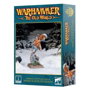 Games Workshop Warhammer: The Old World   Dwarfen Holds: Slayer Of Legend - 99122705011 - 5011921232628